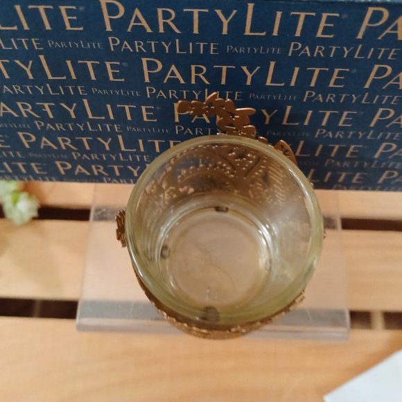 🔹🔷PartyLite Golden Frond Votive Trio🔷🔹 - Picture 7 of 11